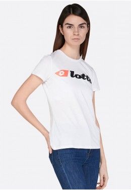 LIMITED EDITION Футболка женская Lotto ATHLETICA DUE W TEE LOGO JS 213488/0F1