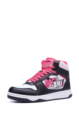 Спортивная обувь для девочек Кроссовки детские Lotto BASKET TOP III AMF POP CL L 214886/73Q
