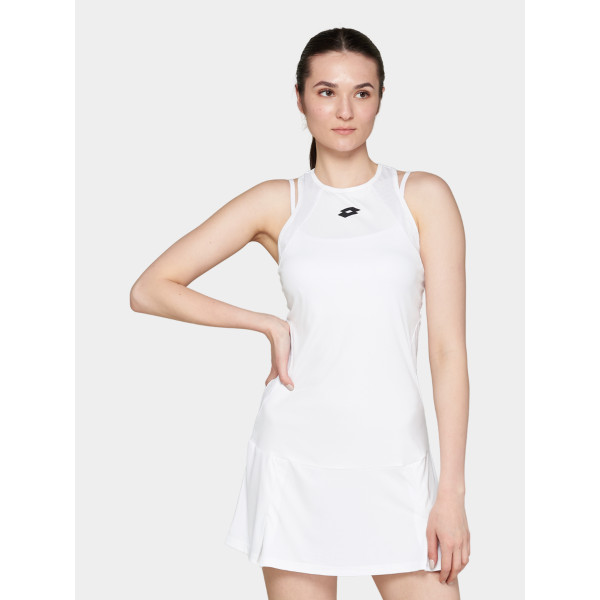 Акція на Тенісна сукня жіноче TOP TEN W III DRESS PL білий 215429/0F1 від Lotto-sport - 2