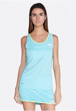 Розпродаж жіночих товарів для тенісу Майка для тенісу жіноча Lotto SHELA II TANK W R9824