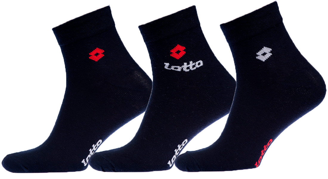 

Носки Lotto MAN ANKLE SOCKS (Упаковка,3 пары) GILA_BL, Marine