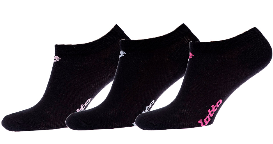 

Носки Lotto WOMAN SNEAKER (Упаковка,3 пары) MARTINA_NE, Black