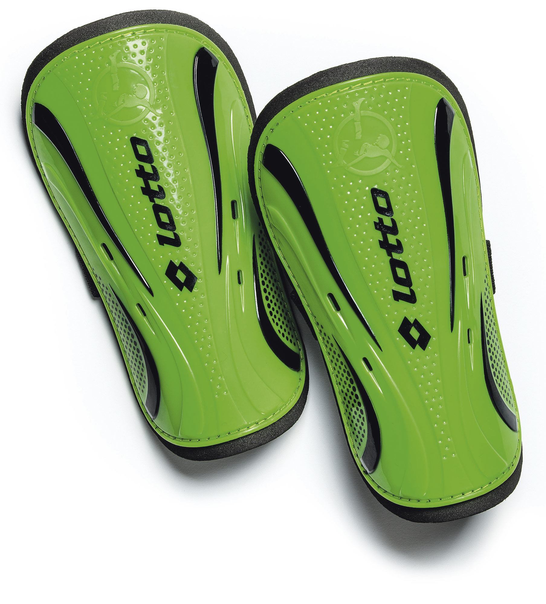 

Щитки Lotto SH.PROTECT SH700 S Q7856, Black/metal neon green