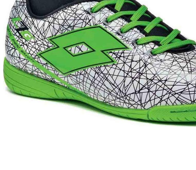 

Футзалки детские Lotto LZG VII 500 ID JR S1286, White/fluo mint