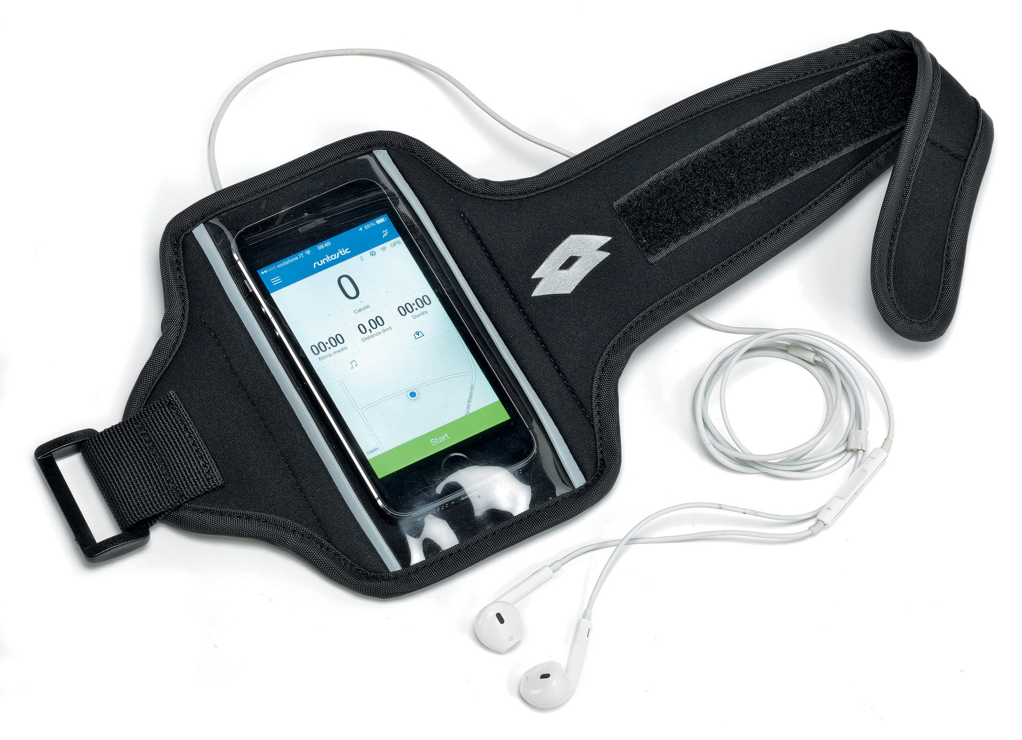 

Сумка Lotto WALLET ARM 4RUN S1629/S1631, Black/silver metal