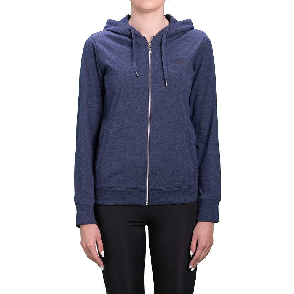 

Худи женская Lotto SENSE SWEAT FZ HD W S6177, Blue dark melange