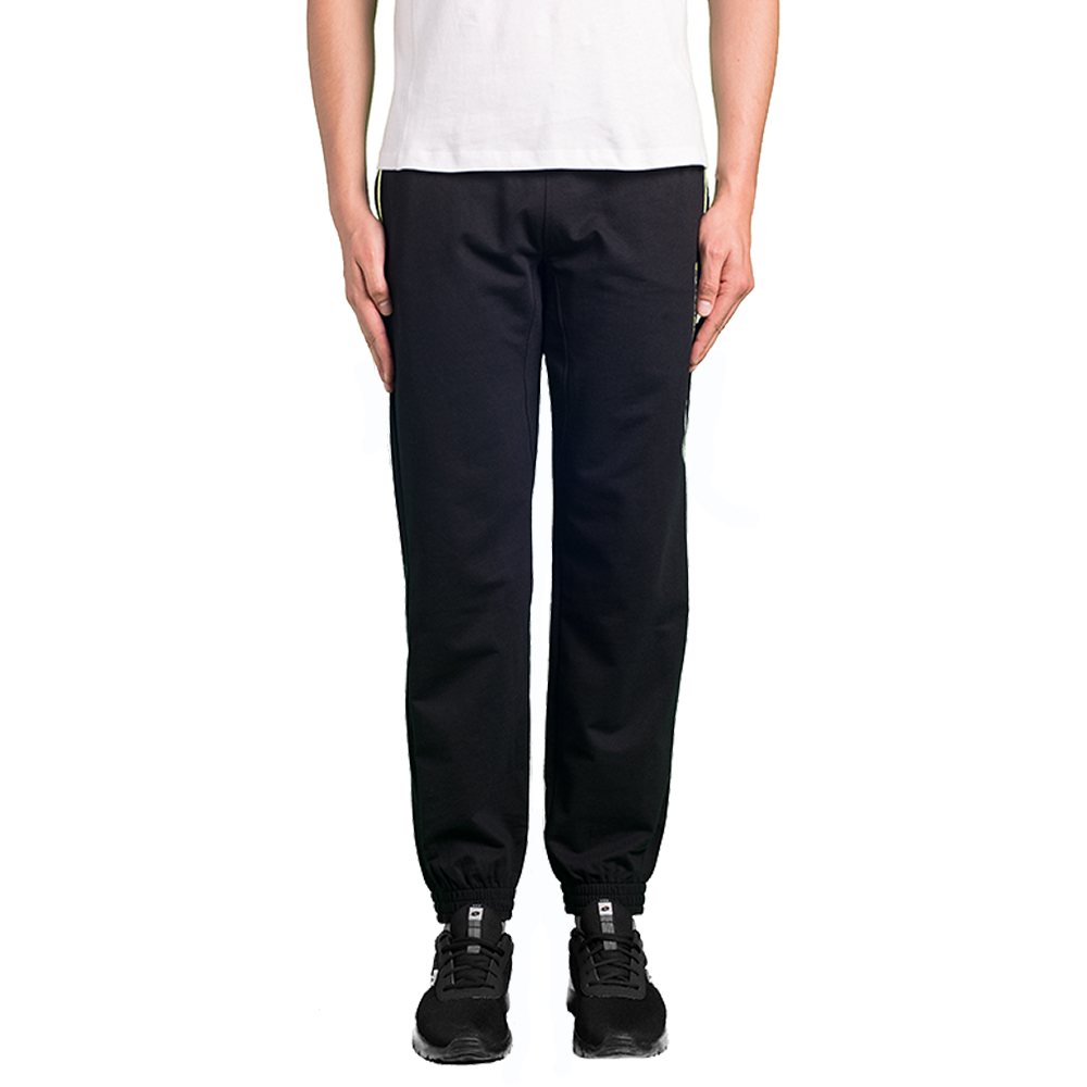 

Брюки детские Lotto DEVIN IV PANTS CUFF FT B S6401, Black/green light neon