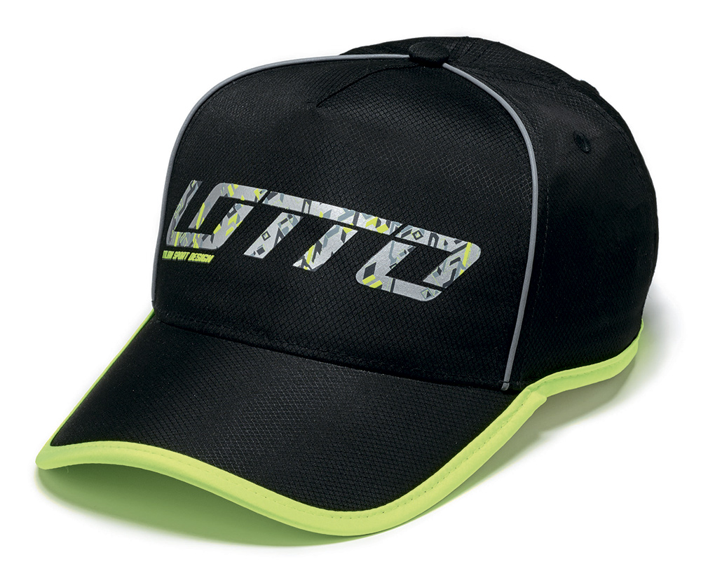 

Кепка Lotto DEVIN III CAP S7059, Black/green light neon