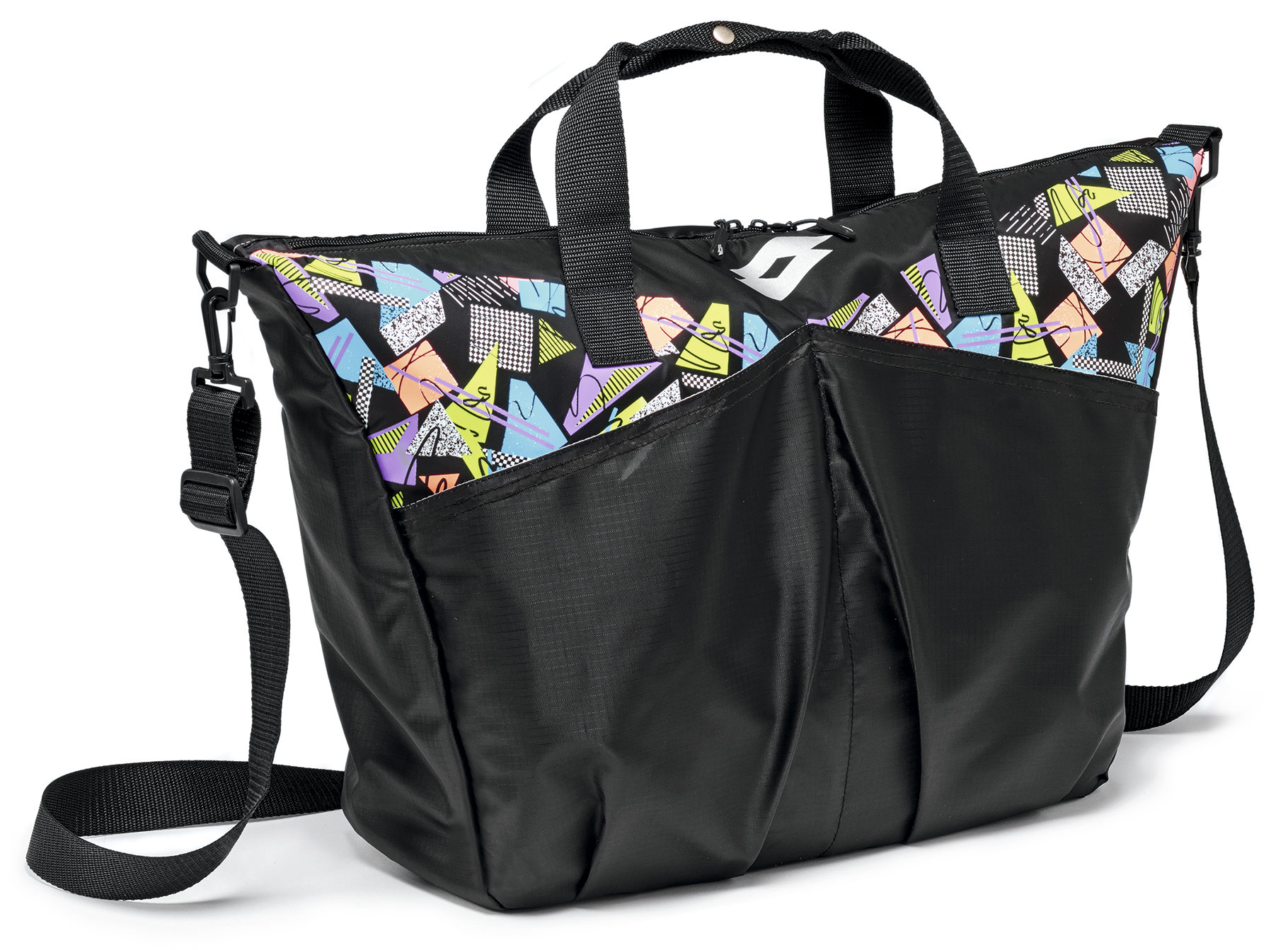 

Сумка Lotto SHOULDER BAG FITNESS W II S7500, Black/silver metal