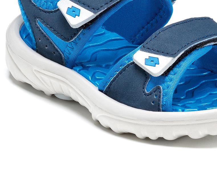 

Сандалии детские Lotto LAS ROCHAS III INF S8153, Blue aviator/blue atlantic