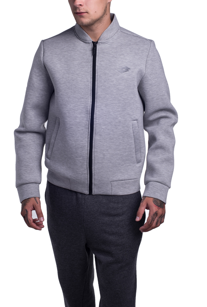 

Кофта мужская Lotto BRYAN V SWEAT FZ S8586, Grey dark melange