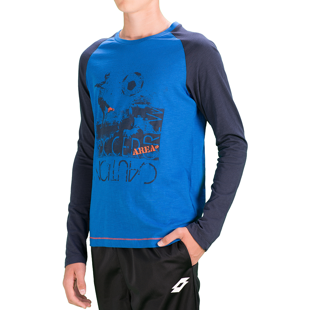 

Футболка детская Lotto MARCUS V TEE LS B S9204, Blue pacific/navy