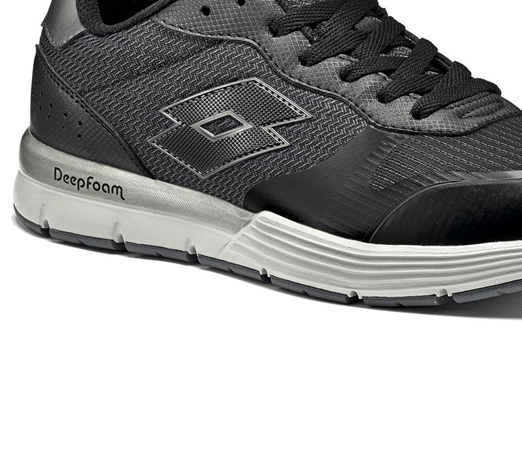 

Кроссовки мужские Lotto DAYRIDE III AMF S9952, Black/titan gravity