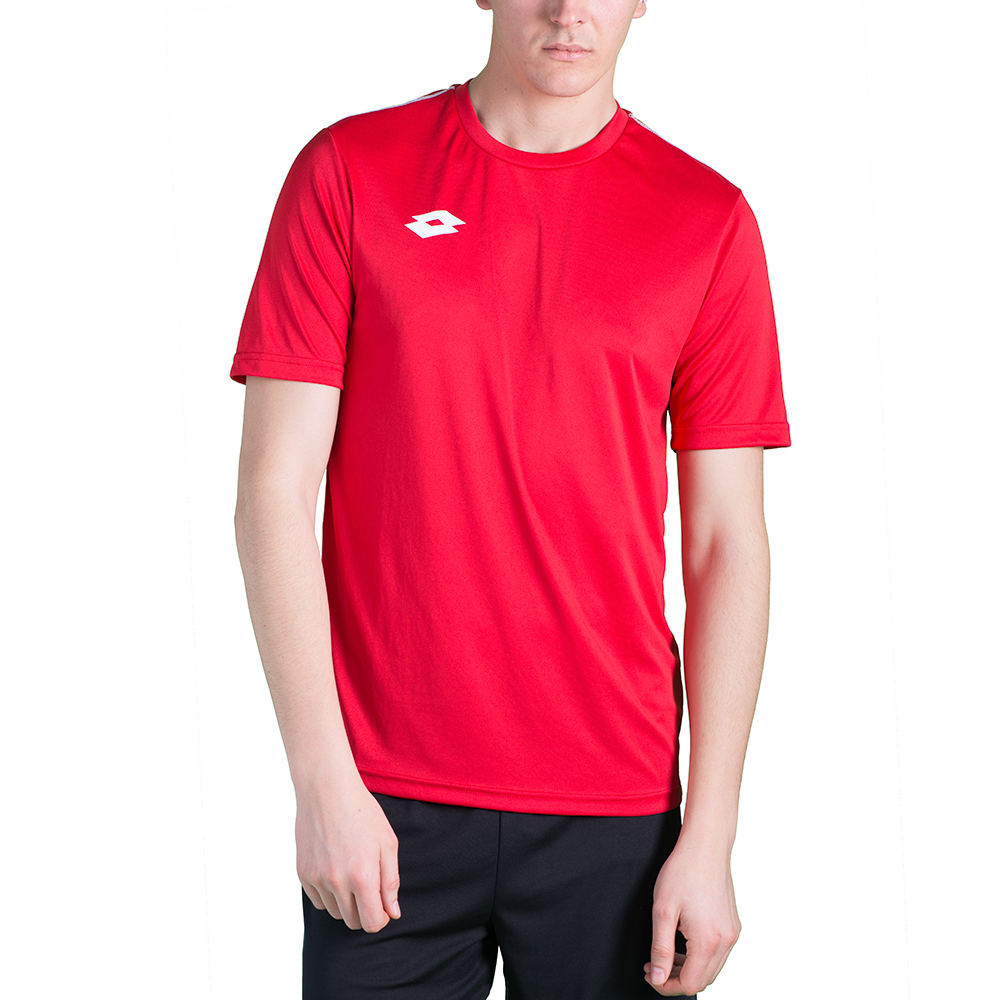 

Футболка мужская Lotto JERSEY DELTA SS T1918, Flame/white