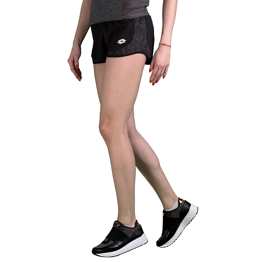 

Шорты женские Lotto URSULA VI SHORT PL W T2199, Black mandala prt