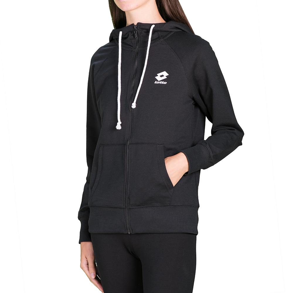 

Худи женская Lotto SMART SWEAT FZ HD FT W T2251, Black