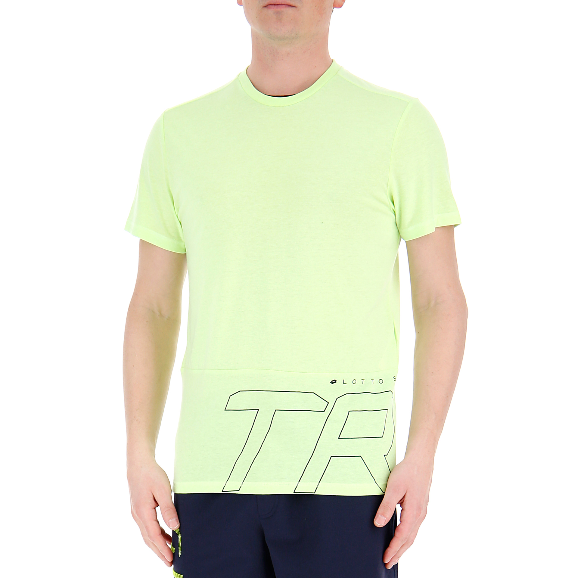 

Футболка мужская Lotto BRYAN VI TEE PRT T2292, Yellow neon