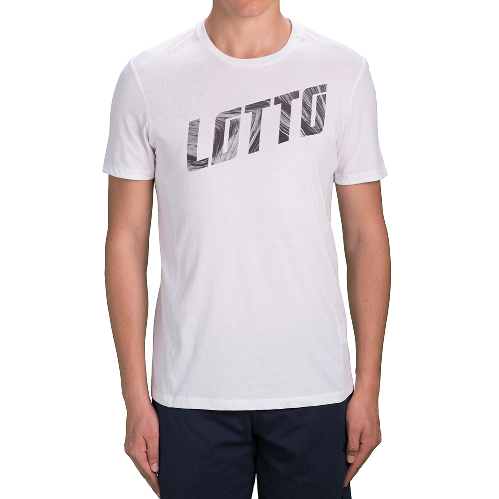 

Футболка мужская Lotto DEVIN VI TEE T2398, White/orange bright