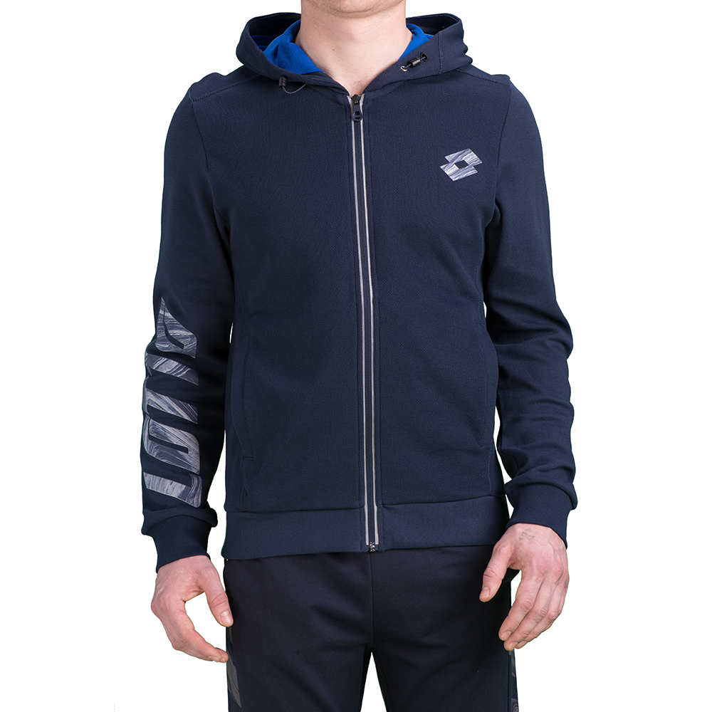 

Худи мужская Lotto DEVIN VI SWEAT FZ HD FT T2427, Navy/blue spot