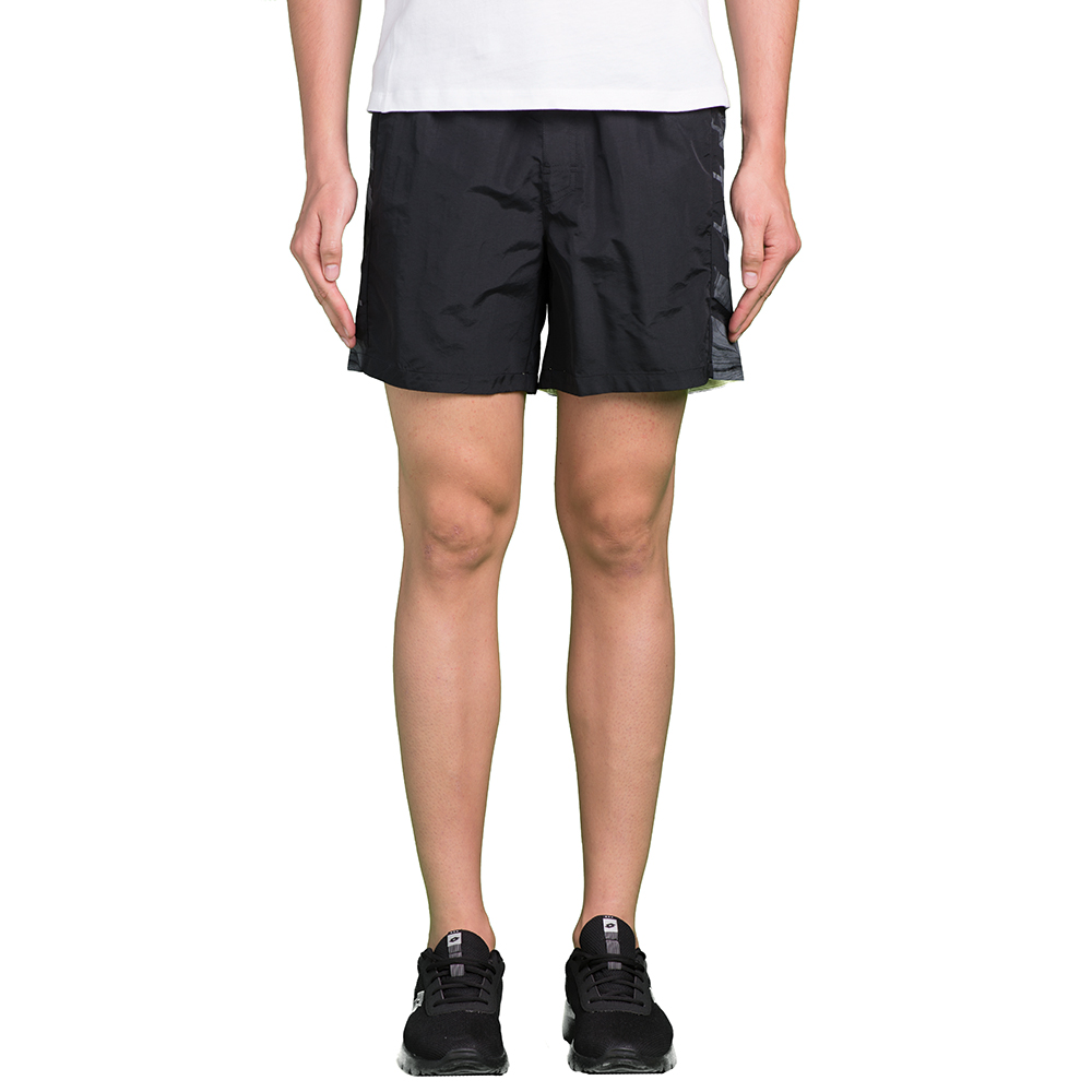 

Шорты мужские Lotto DEVIN VI SHORT BEACH T2432, Black/yellow neon