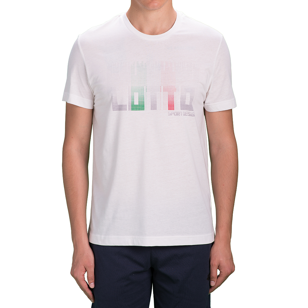 

Футболка мужская Lotto L73 III TEE ITA T2677, White