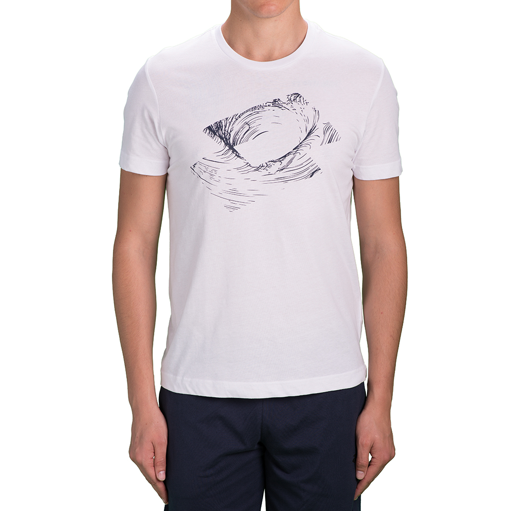 

Футболка мужская Lotto L73 III TEE LOTTO TRACE T2703, White/navy