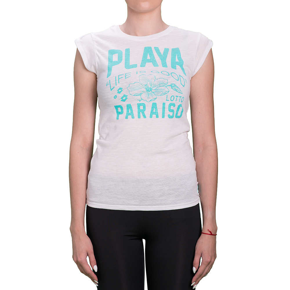 

Футболка женская Lotto LIGHT TOPS TEE PRT W T3000, White