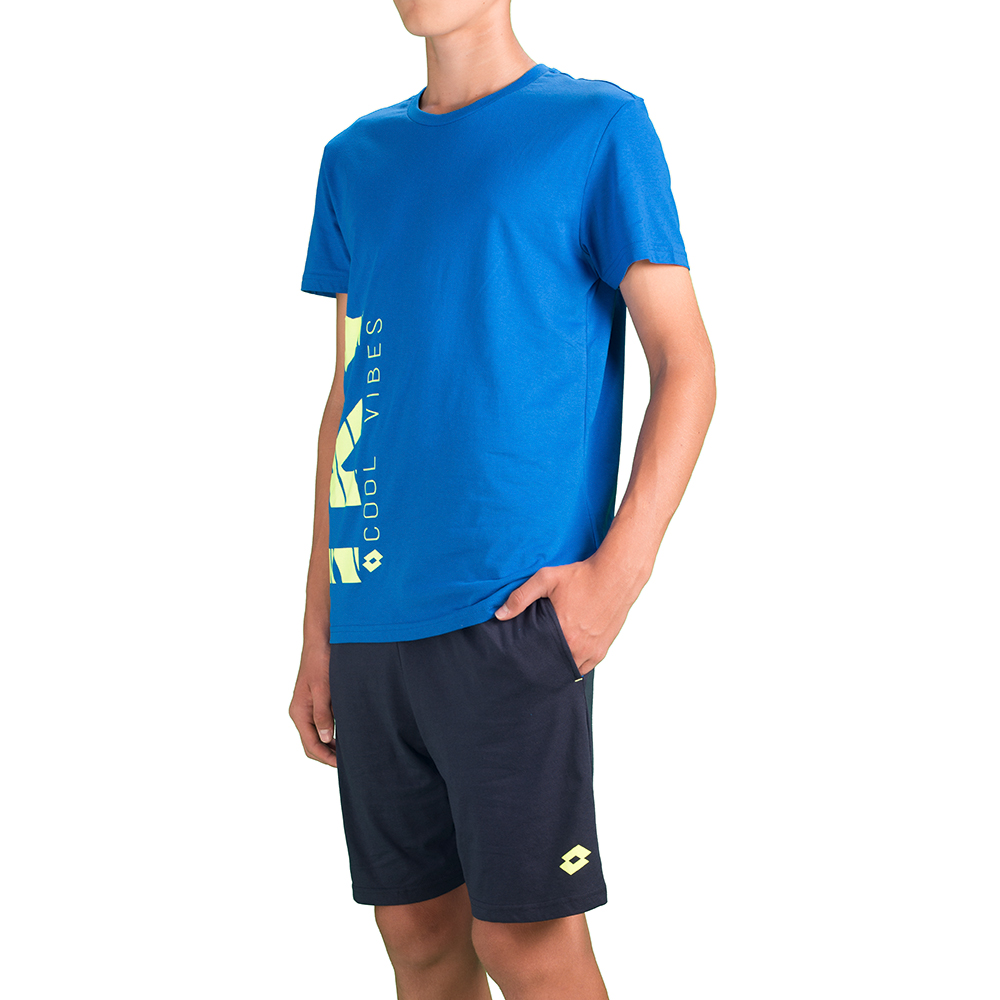 

Комплект детский (шорты, футболка) Lotto MARCUS VI KIT B T3369, Blue spot/navy