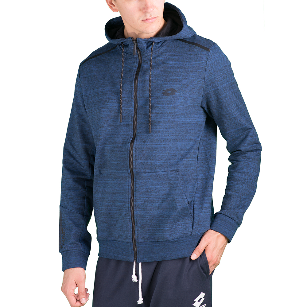 

Худи мужская Lotto BRYAN VII SWEAT FZ HD FT T5299, Blue marble vision
