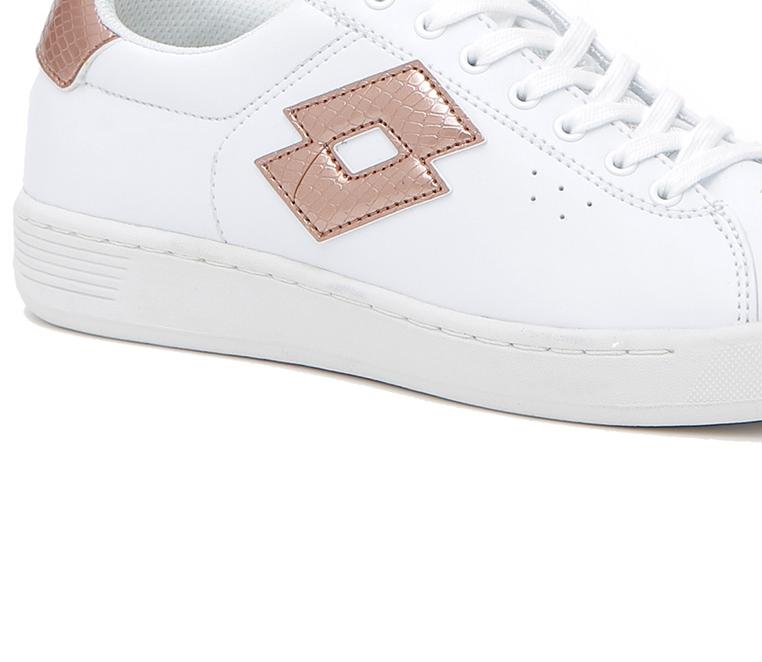 

Кроссовки женские Lotto 1973 VIII LOGO W T6529, White/bronze rose