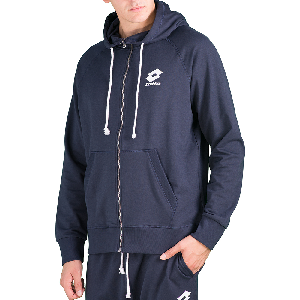 

Худи мужская Lotto SMART SWEAT FZ HD FT LB T6569, Navy