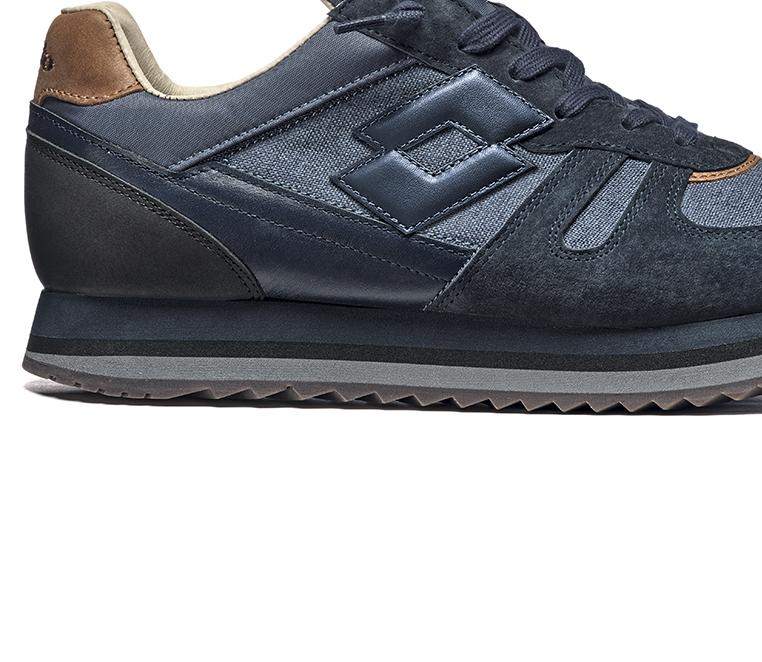 

Кроссовки мужские Lotto KYOTO T7401, Grey powder/dark navy