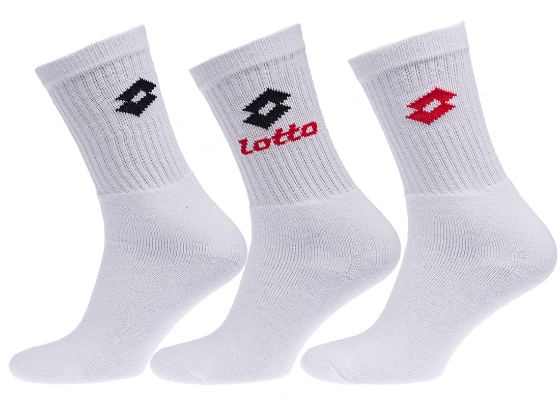 

Носки Lotto TENNIS SOCKS (Упаковка,3 пары) TENNIS_B, White